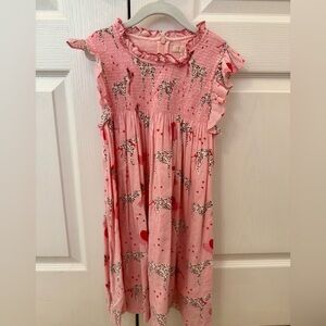 Pink Chicken Dalmatian dress